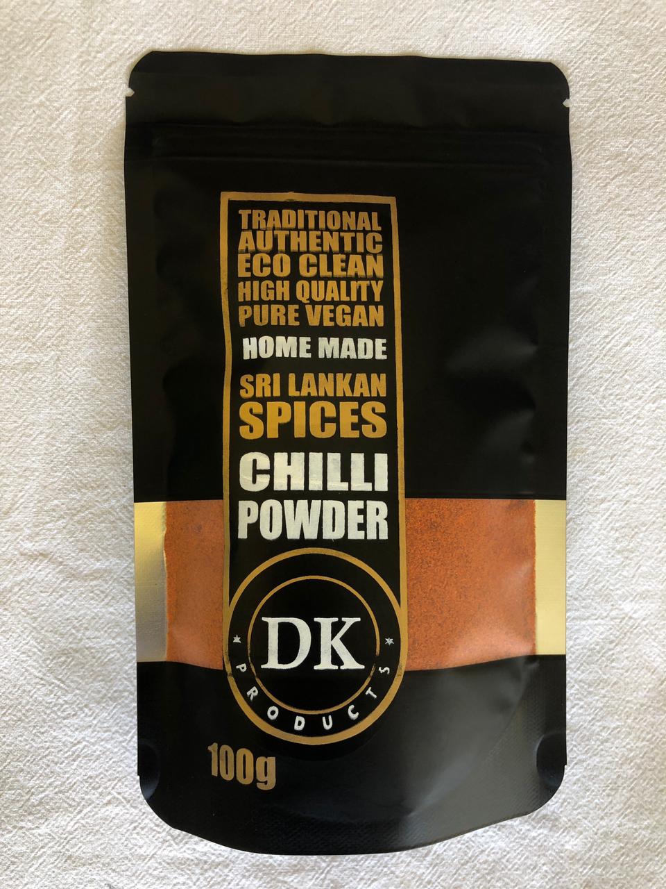DK Products Chilli Powder 100g front