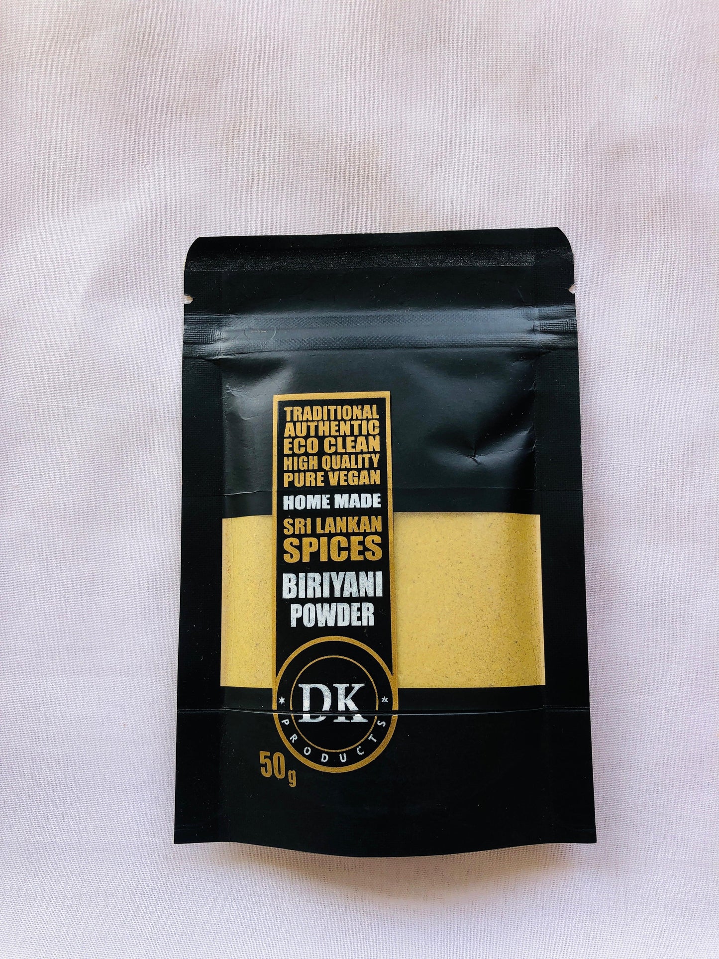 DK Products Biriyani Powder front