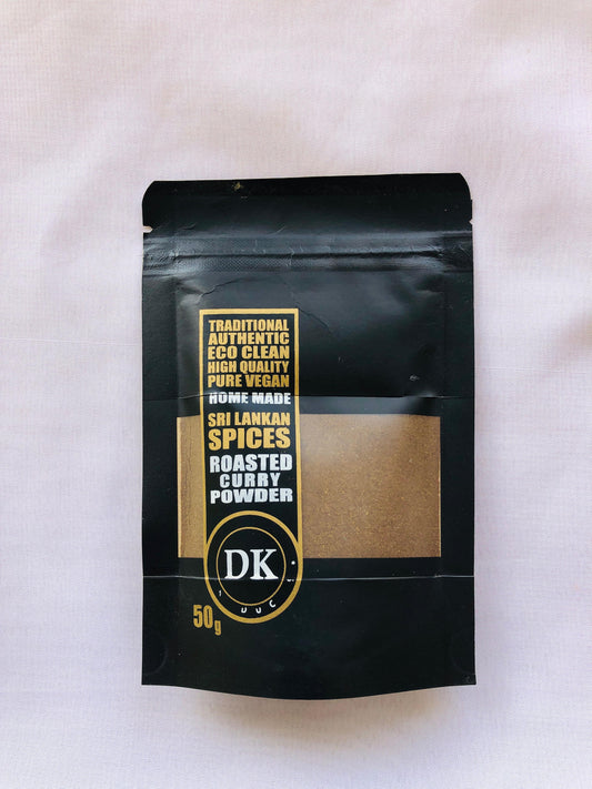 DK Products Roasted Curry Powder 50g front