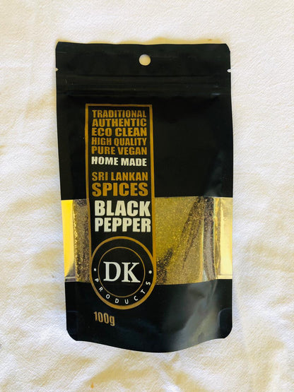 DK Products Black Pepper 100g front
