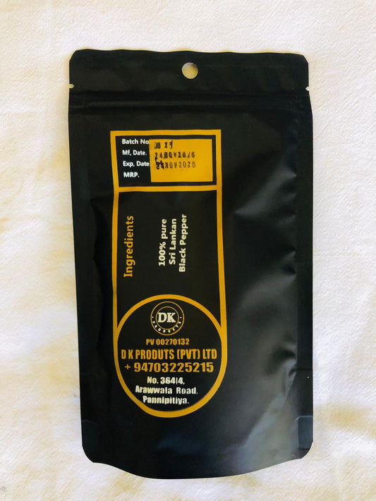 DK Products Black Pepper back