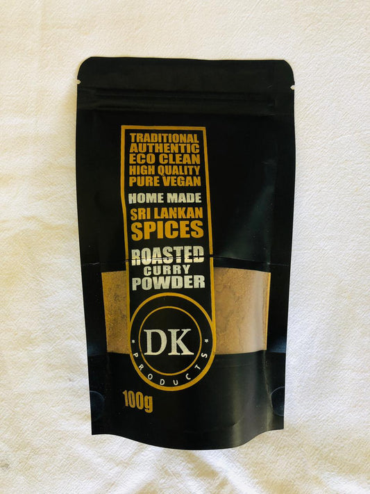 DK Products Roasted Curry Powder 100g front
