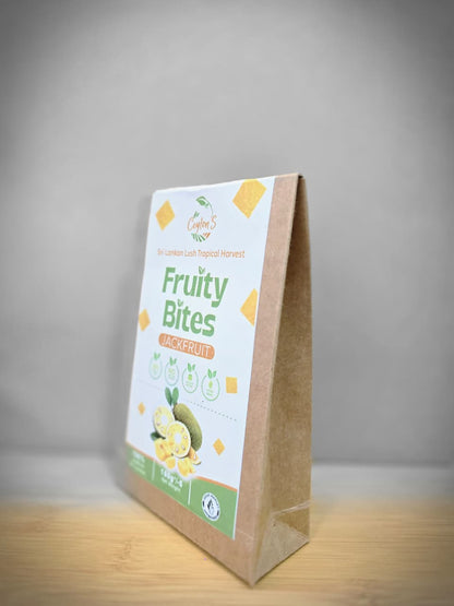 Packaging of Ceylon's Fruity Bites Jackfruit - Side